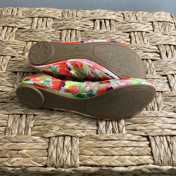 Lucky Brand floral print flats. - Picture 3 of 3